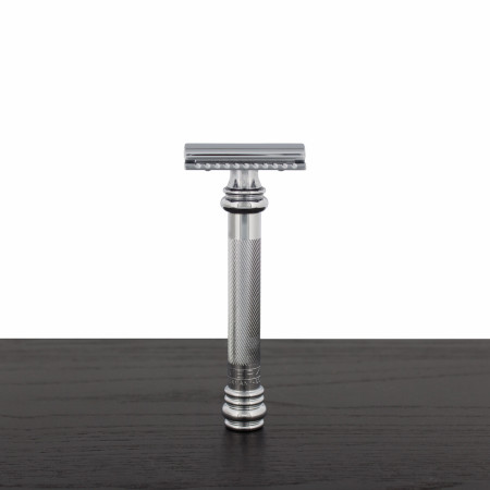Merkur 38C HD Long Handle Barber Pole Safety Razor